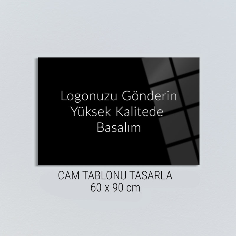 Kişiye Özel Cam Tablo 90 x 60 cm - KO008